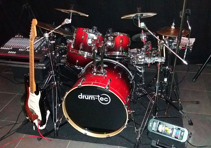 E-Drums Bühne